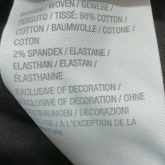 XS Denim Jacket Black Women With Control PTP:18.50" - Picture 9 of 11